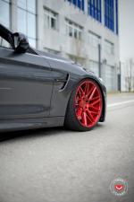BMW M4 Convertible on Vossen Wheels (VPS-314T) 2017 года